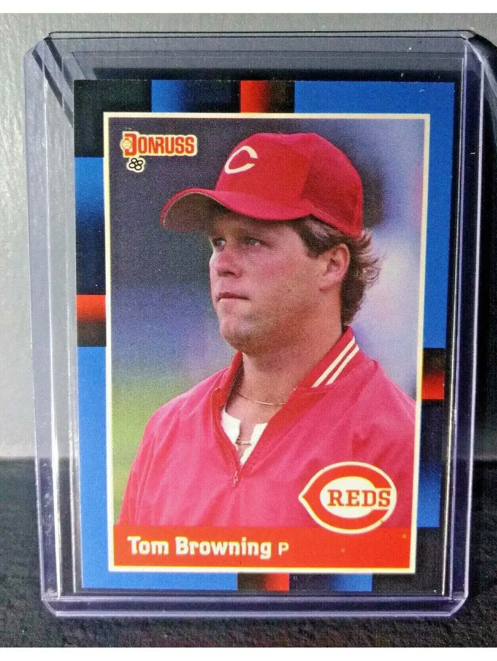1988 Tom Browning Donruss #63 Baseball Card